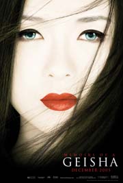 Cartel de Memorias de una Geisha