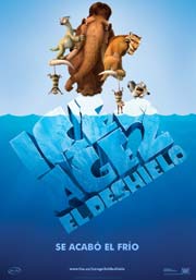 Cartel de Ice Age 2. El deshielo